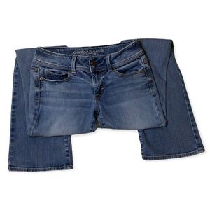 American Eagle Outfitters Kick Boot Jeans Size 4 Long